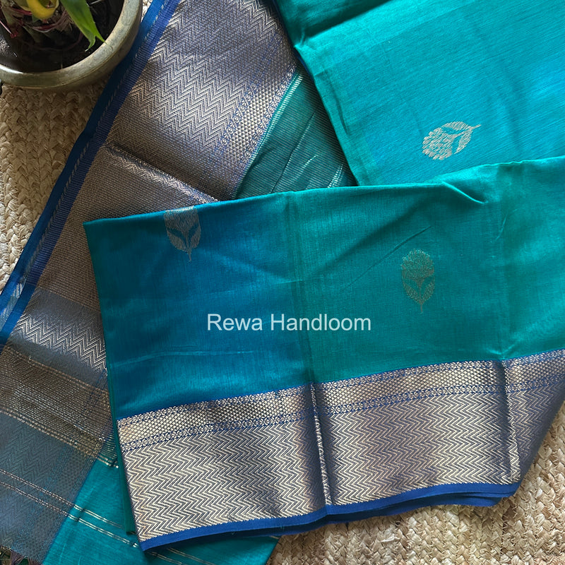 Maheshwari Morpankhi Lotus Butta Saree NLS06