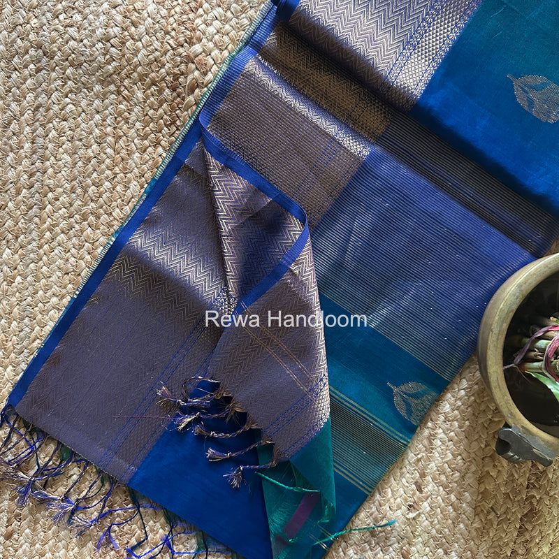Maheshwari Lotus Butta Saree