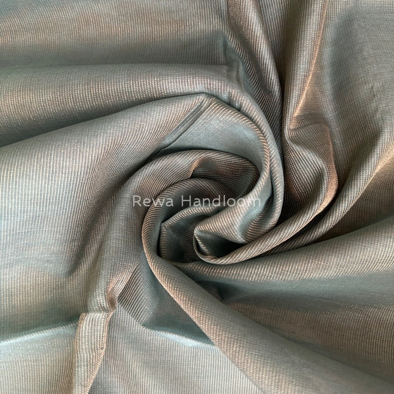 Maheshwari Sea Green Tissue Dupatta TDZ04