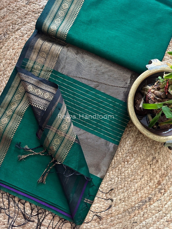 Maheshwari Zari Skirt Saree