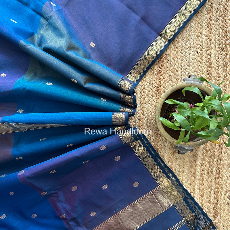 Maheshwari Morpankhi Aami Butti Saree SBT00119