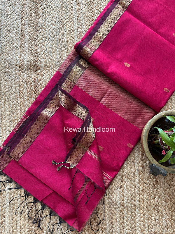 Maheshwari Aami Butti Saree