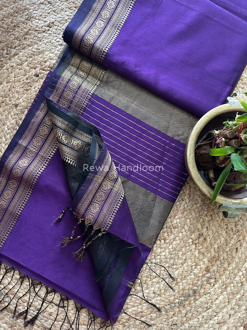 Maheshwari Zari Skirt Saree