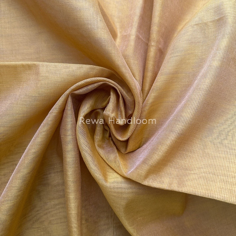 Maheshwari Yellow Tissue Dupatta TDZ03