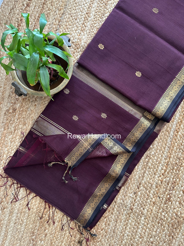 Maheshwari Aami Butti Saree