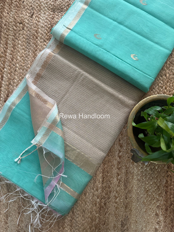 Zari Butti Maheshwari Saree