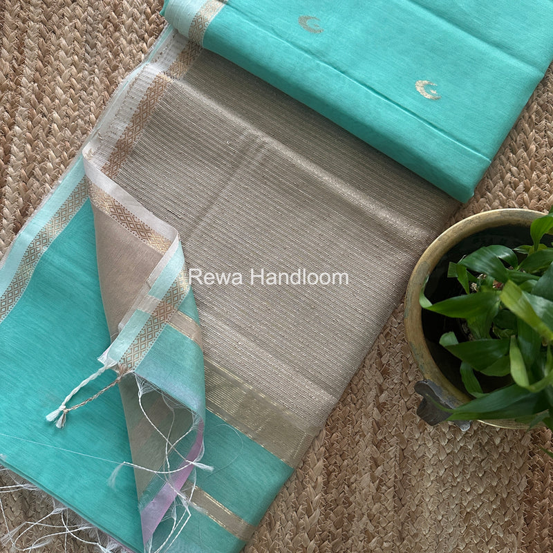 Zari Butti Maheshwari Saree