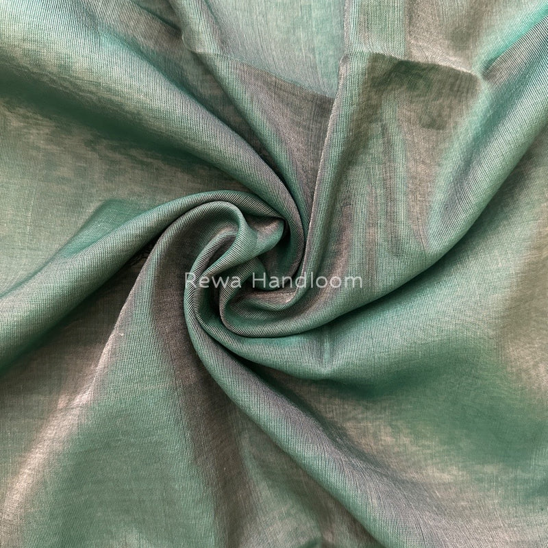 Maheshwari Green Silk Dupatta PD017