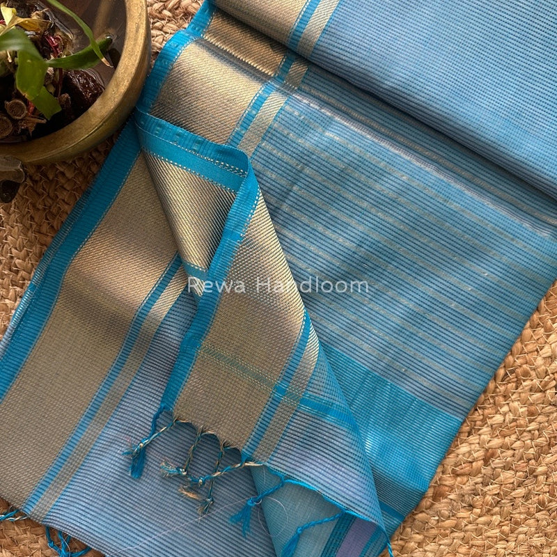 Exclusive Maheswari Self Checks Saree