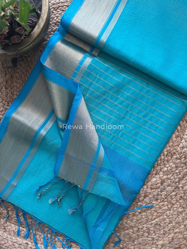 Exclusive Maheswari Self Checks Saree