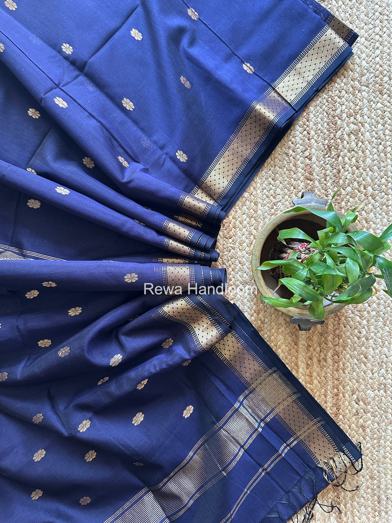 Maheshwari Violet Aami Butti Saree SBT00118