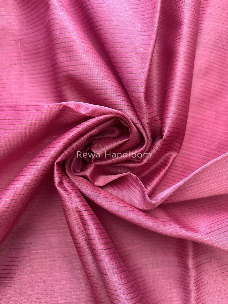 Maheshwari Dark Pink Silk Dupatta PD042