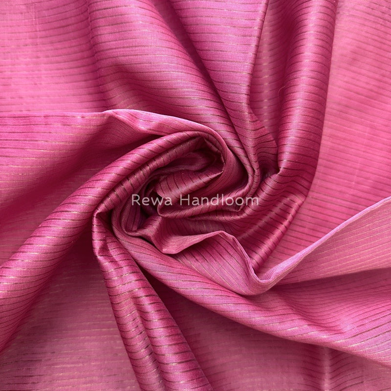 Maheshwari Dark Pink Silk Dupatta PD042
