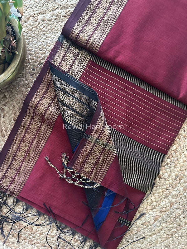 Maheshwari Zari Skirt Saree