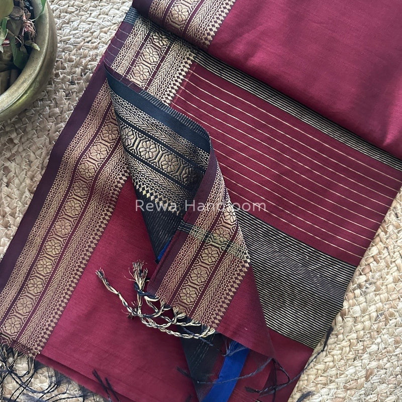 Maheshwari Zari Skirt Saree