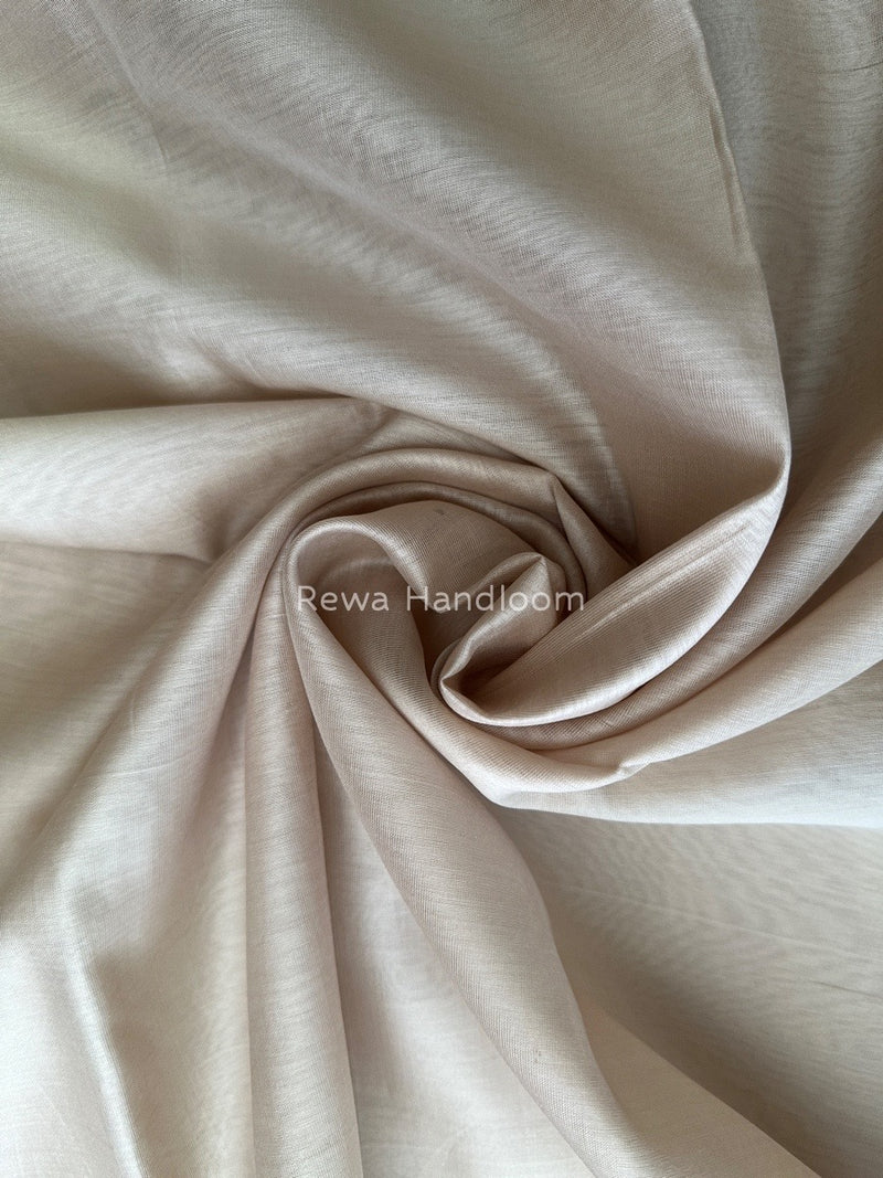 Maheshwari Off White Silk Dupatta PD028