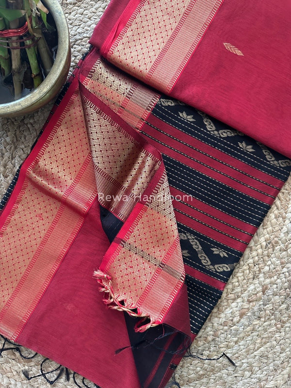 Maheshwari Rich Pallu Silk Saree