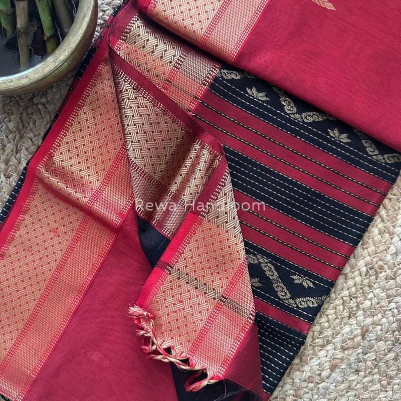 Maheshwari Rich Pallu Silk Saree
