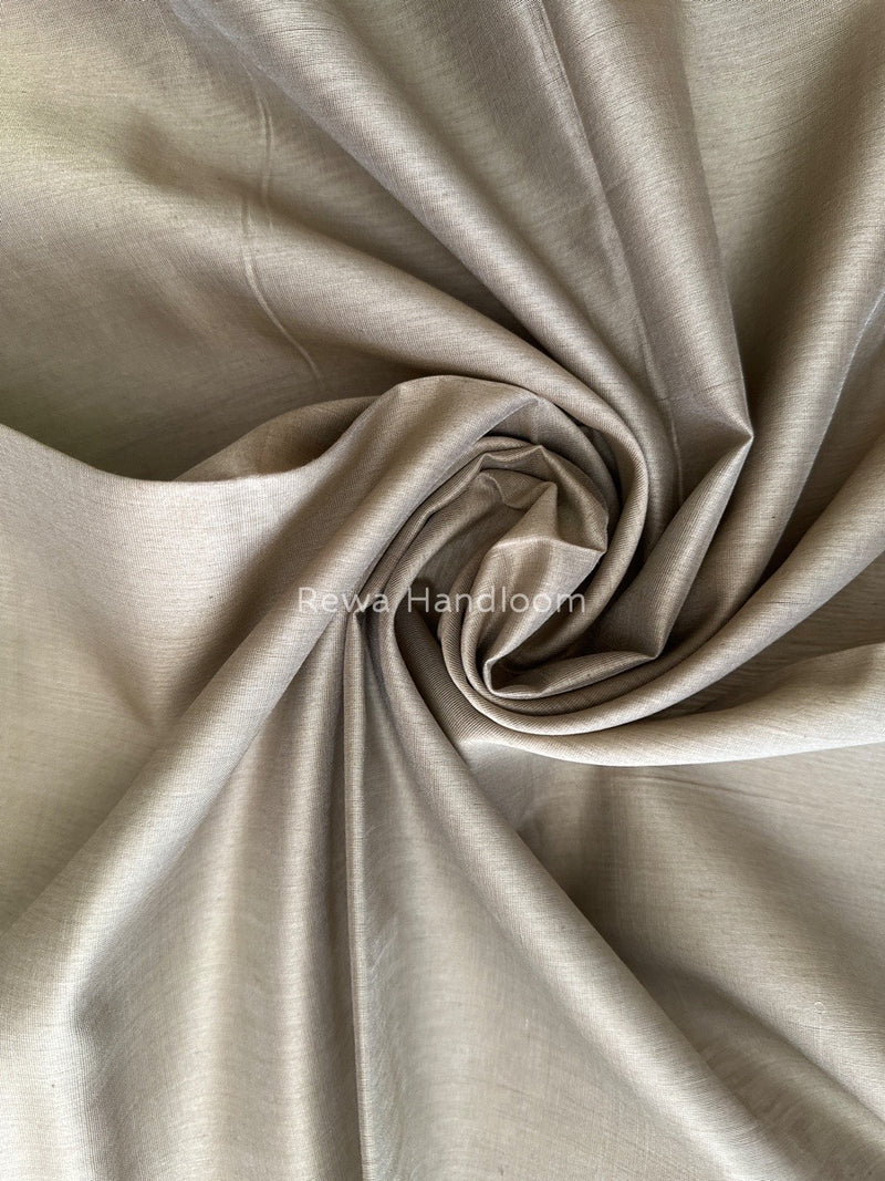 Maheshwari Beige Silk Dupatta PD025