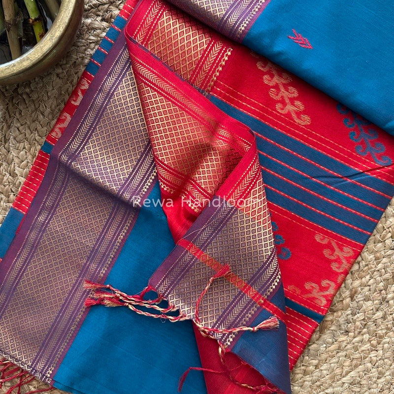 Maheshwari Rich Pallu Silk Saree