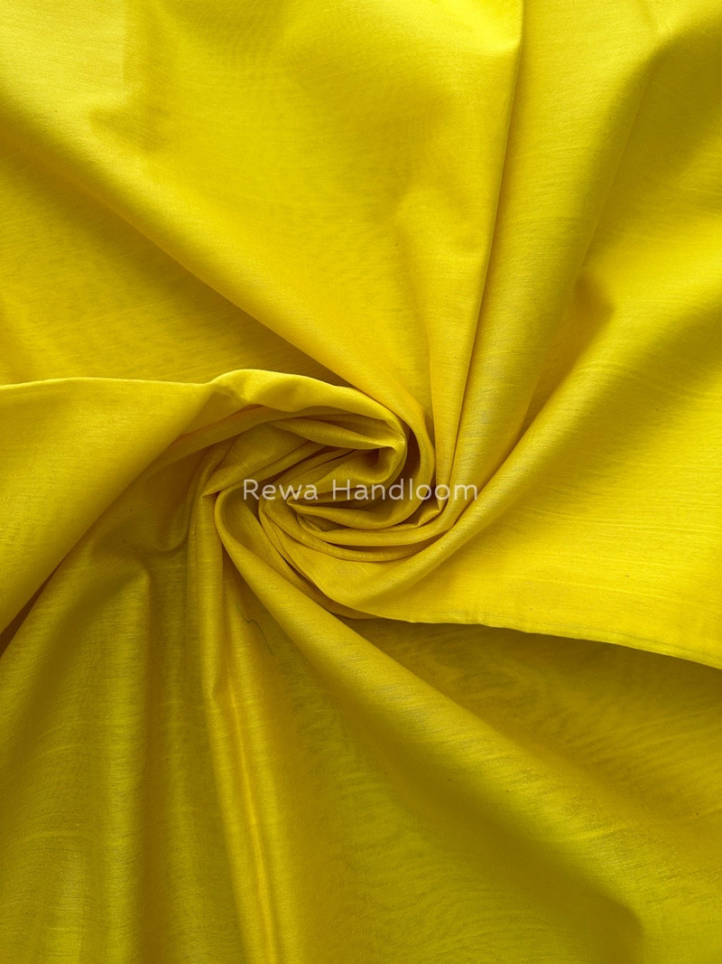 Maheshwari Yellow Silk Dupatta PD018