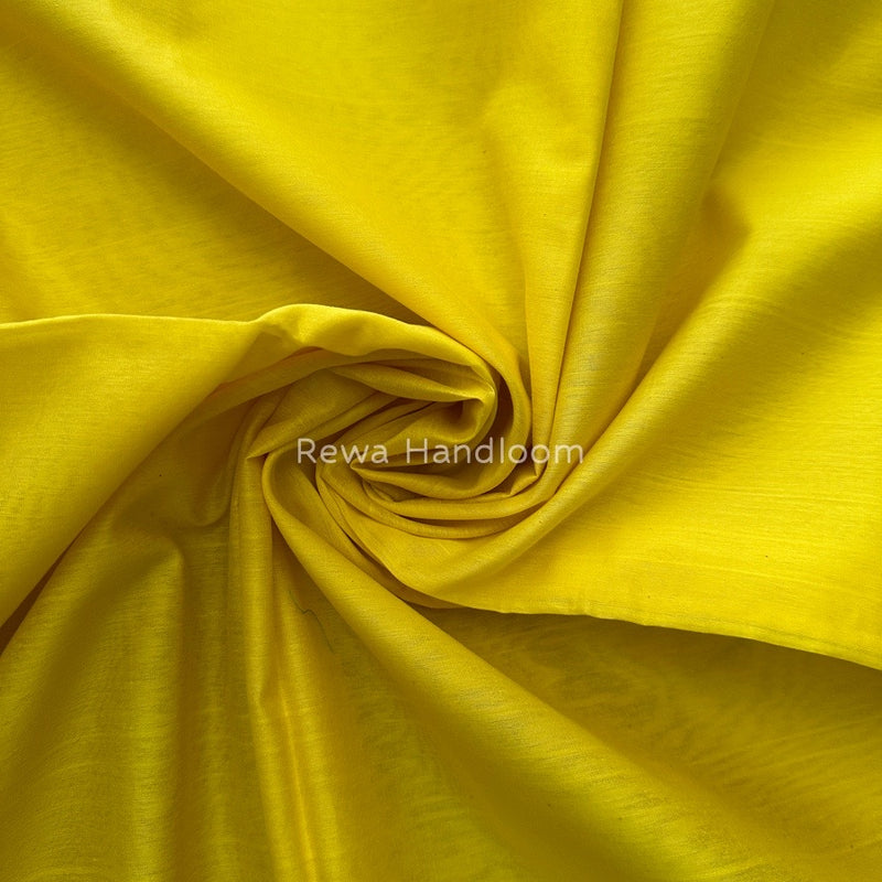Maheshwari Yellow Silk Dupatta PD018