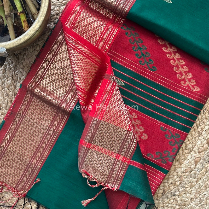 Maheshwari Rich Pallu Silk Saree