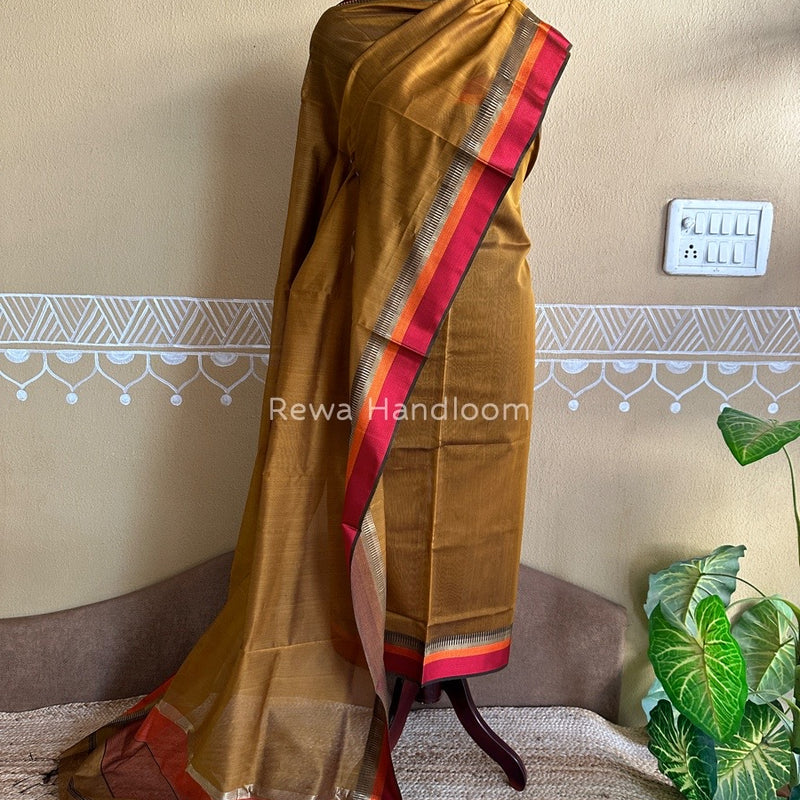 Maheshwari Multicolour Dress Material