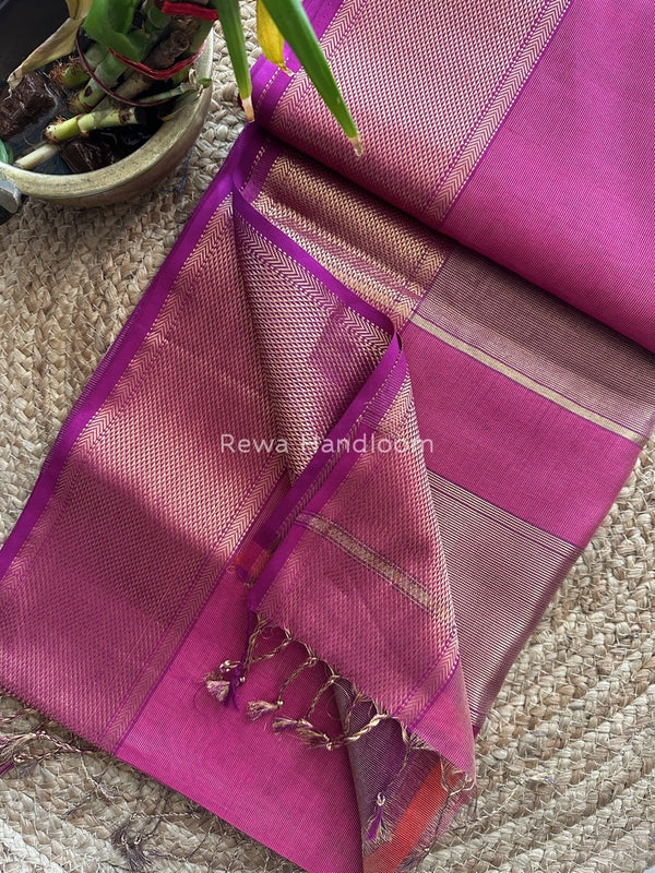 Exclusive Maheshwari Tissue Silk Saree