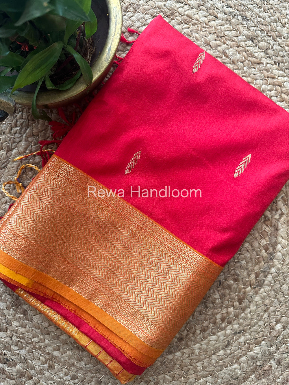 Maheshwari Pure Silk Saree