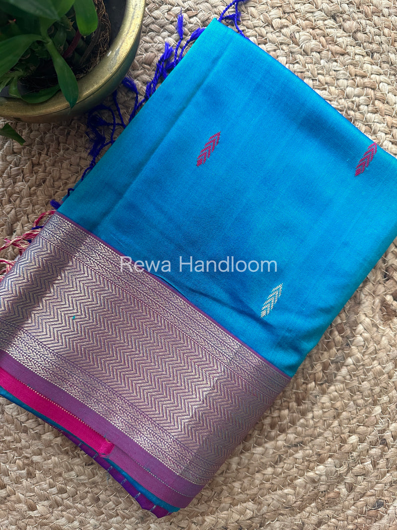 Maheshwari Morpankhi Pure Silk Saree PS24