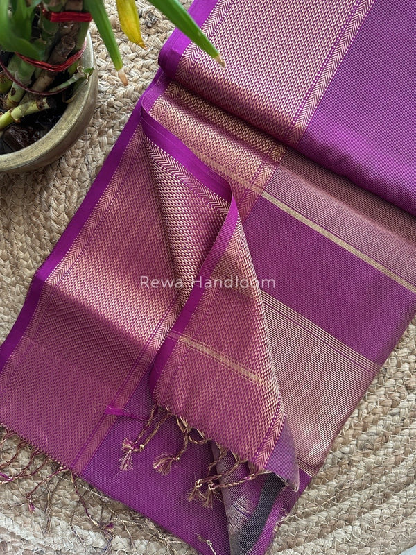 Exclusive Maheshwari Tissue Silk Saree