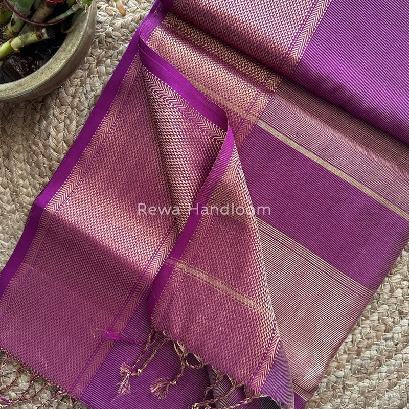Exclusive Maheshwari Tissue Silk Saree