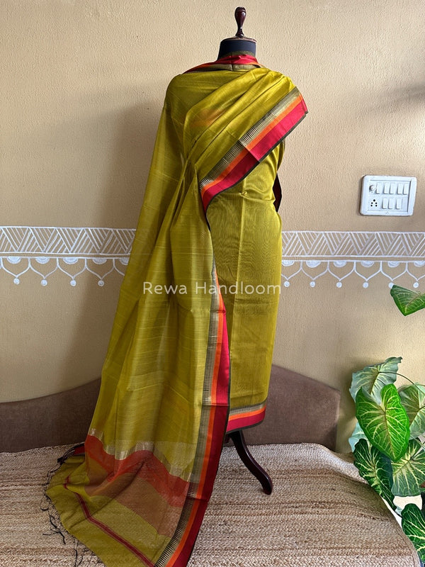 Maheshwari Multicolour Dress Material