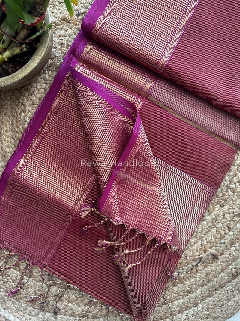 Exclusive Maheshwari Tissue Silk Saree