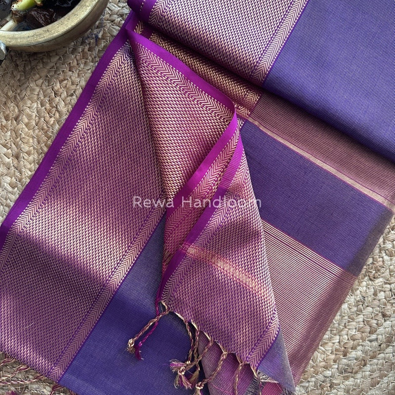 Exclusive Maheshwari Tissue Silk Saree