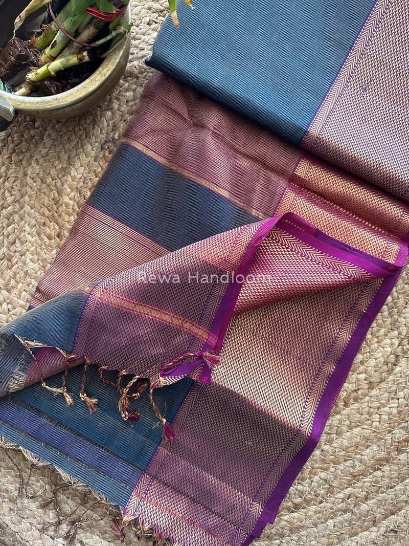 Exclusive Maheshwari Tissue Silk Saree