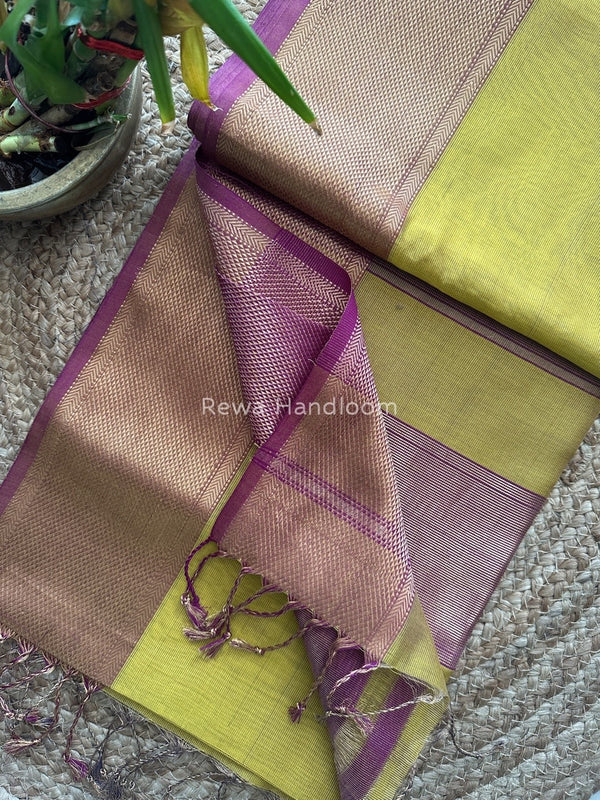 Exclusive Maheshwari Tissue Silk Saree