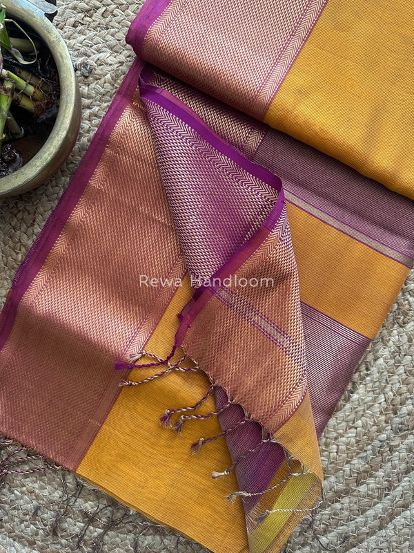 Exclusive Maheshwari Tissue Silk Saree