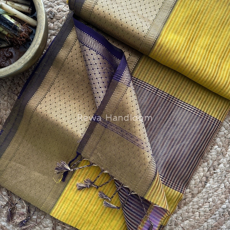 Exclusive Maheshwari Tissue Silk Saree