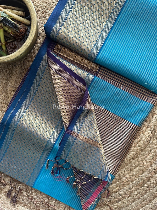 Exclusive Maheshwari Tissue Silk Saree