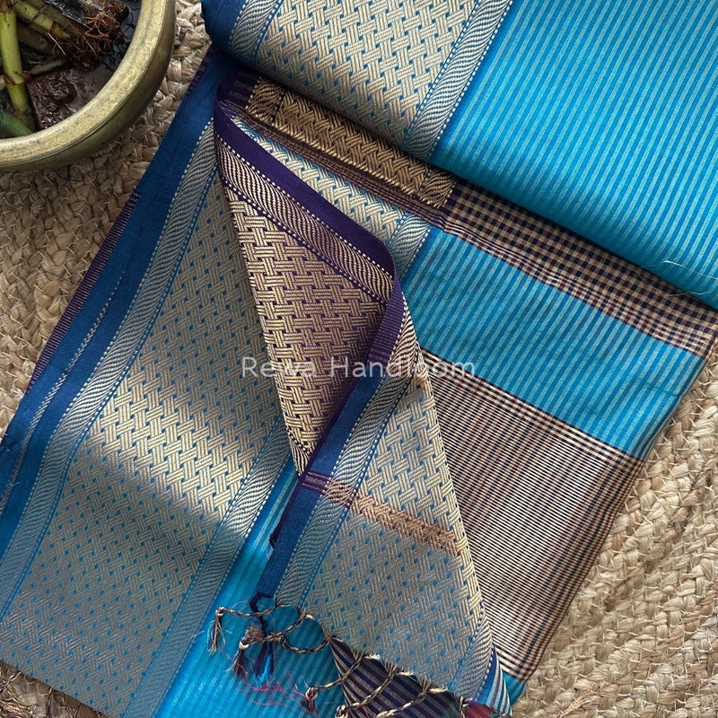 Exclusive Maheshwari Tissue Silk Saree