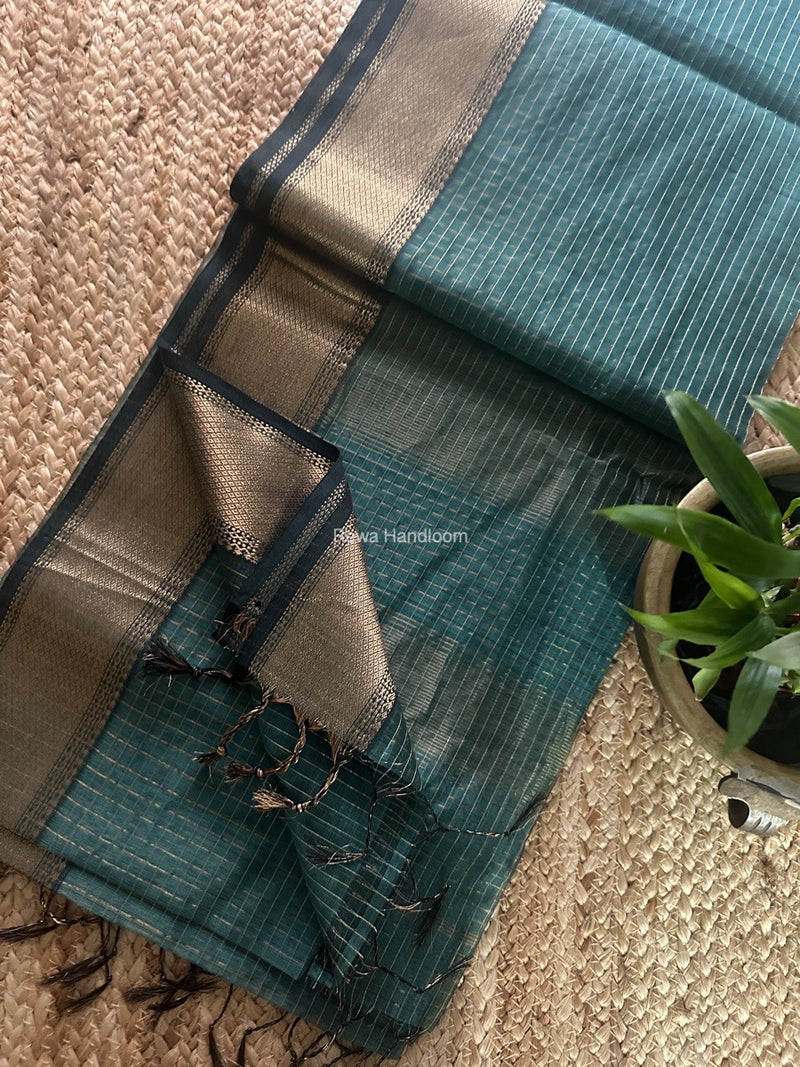Maheshwari Zari Checks Saree