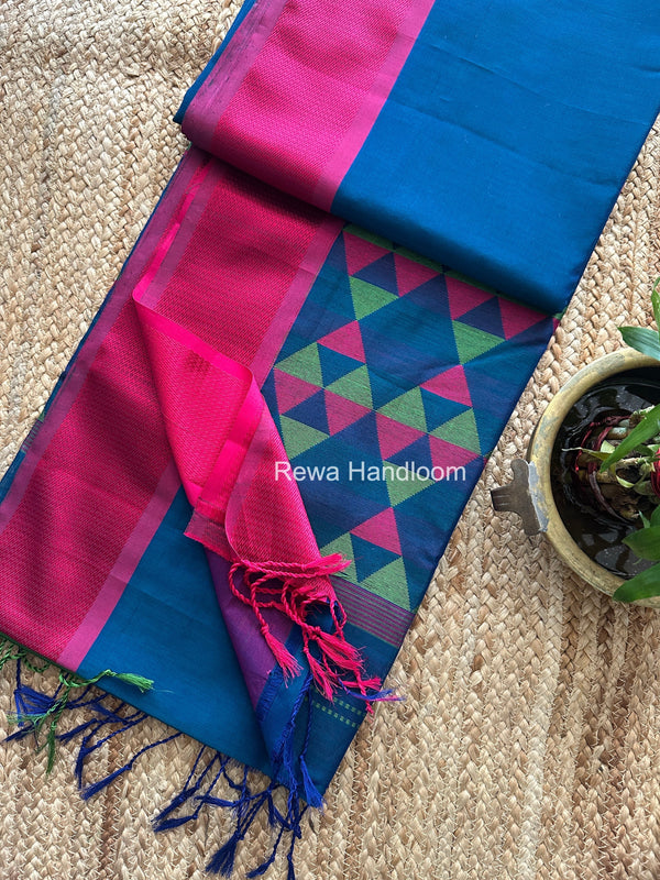 Maheshwari Heavy Pallu Saree 