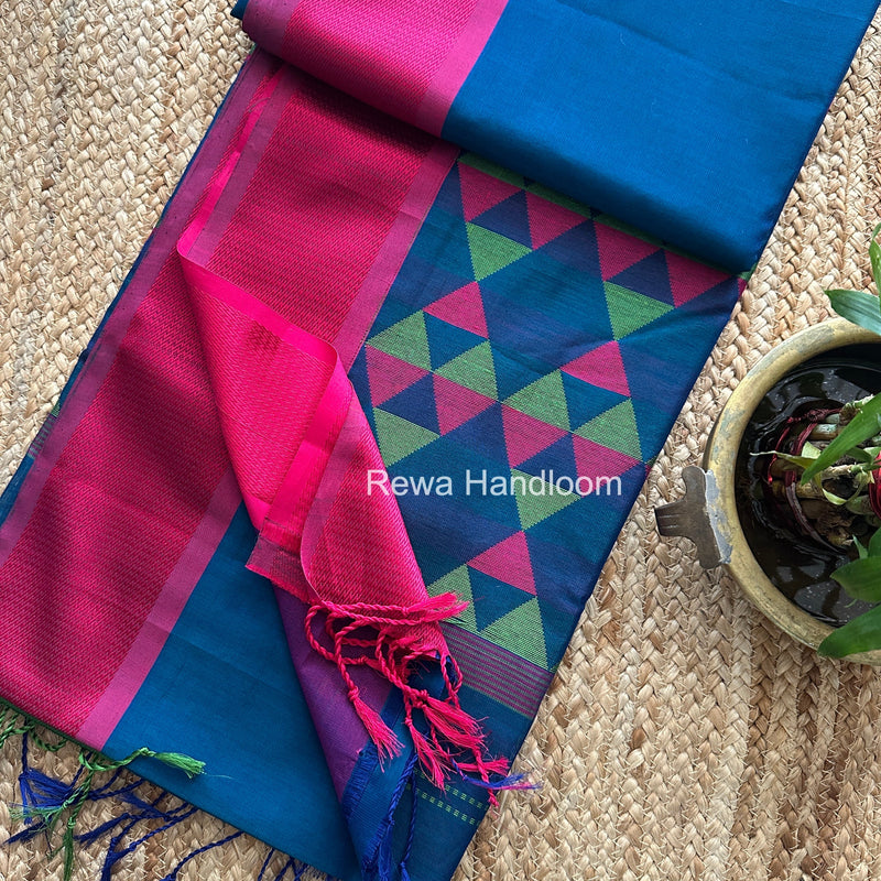 Maheshwari Heavy Pallu Saree 