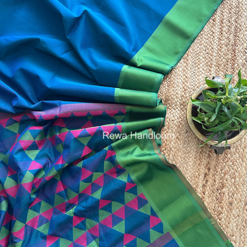 Maheshwari Morpankhi Heavy Pallu Saree DPS029 