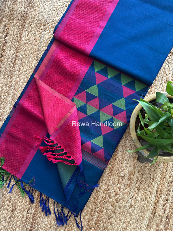 Maheshwari Heavy Pallu Saree