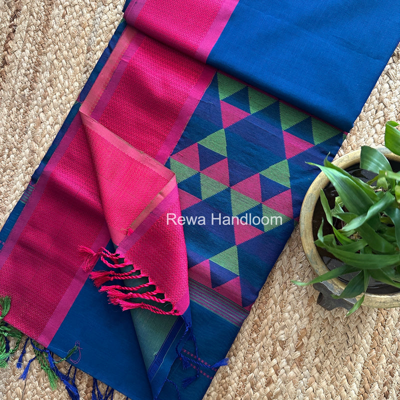 Maheshwari Heavy Pallu Saree