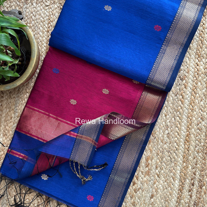 Maheshwari Aami Butti Saree