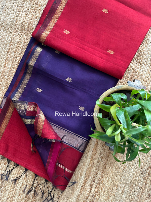 Star Butti Maheshwari Saree